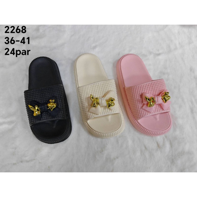 Buty Klapki DAMSKIE (36-41,24par)Kolor Jak na zdzięciu