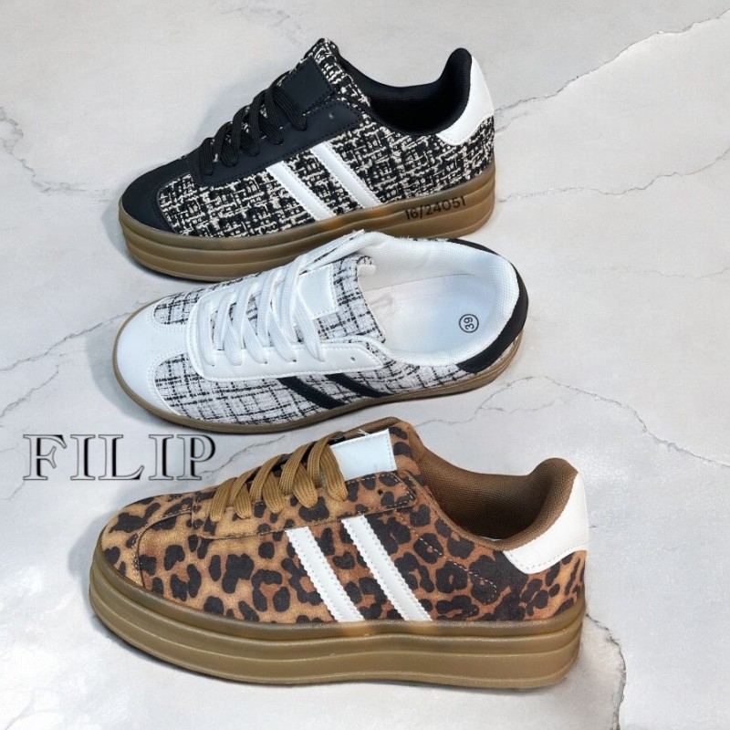 Buty Sportowe DAMSKIE (36-41,12par)Kolor Jak na zdzięciu