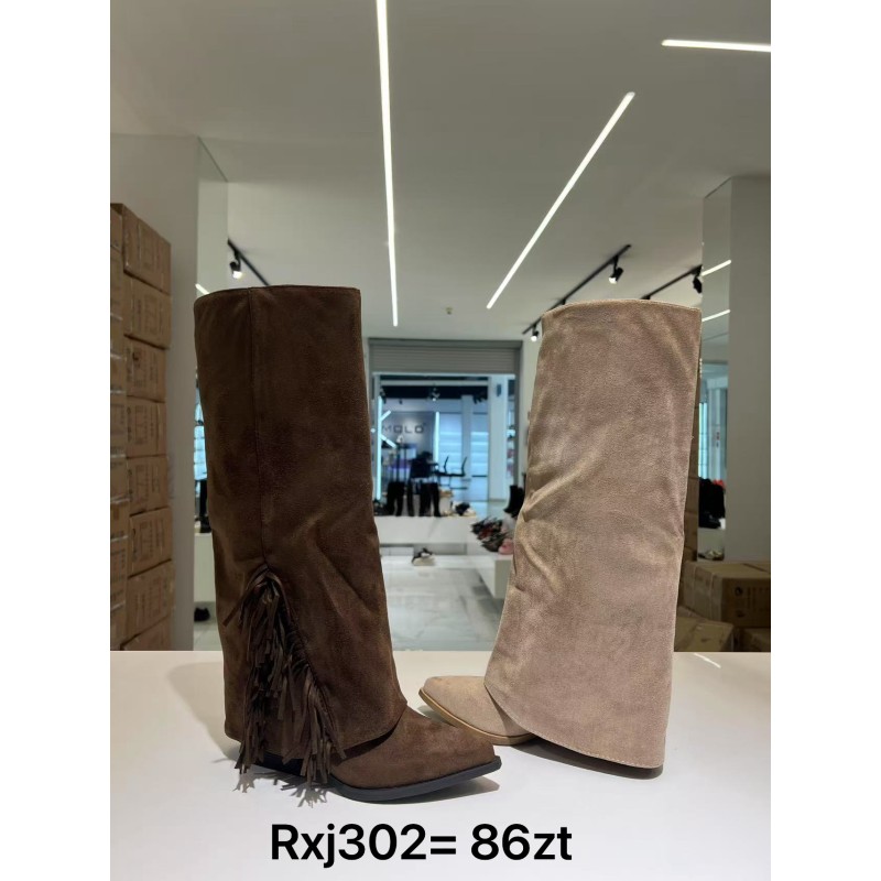 Buty Botki DAMSKIE (36-41,12par)Kolor Jak na zdzięciu