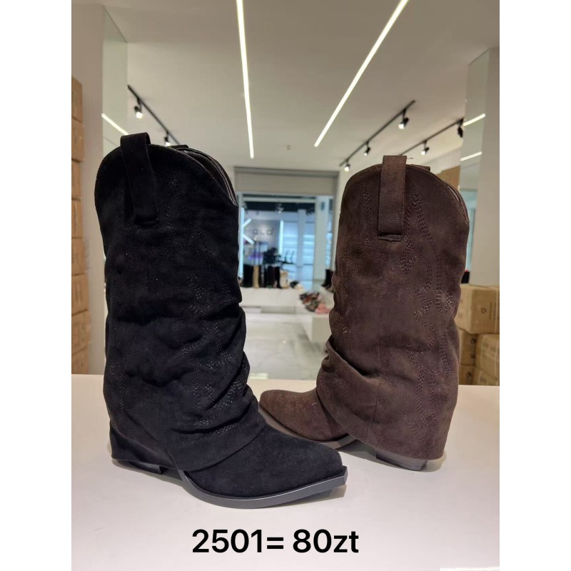 Buty Botki DAMSKIE (36-41,12par)Kolor Jak na zdzięciu