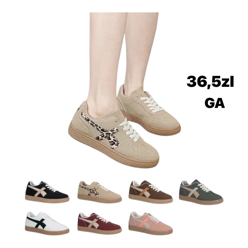 Buty Sportow DAMSKIE (36-41,12par)Kolor Jak na zdzięciu