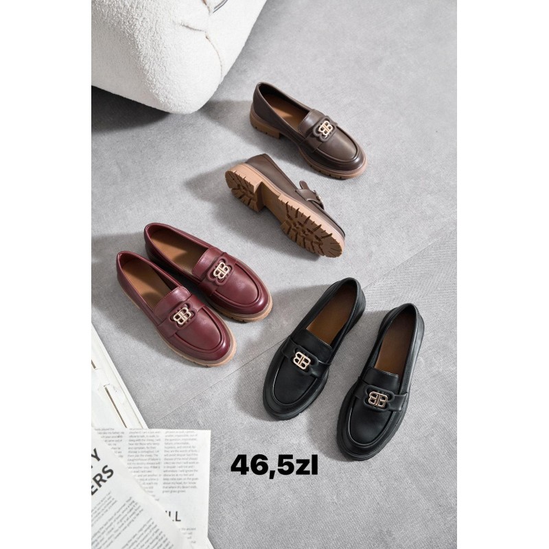 Buty Półbuty DAMSKIE (36-41,12par)Kolor Jak na zdzięciu