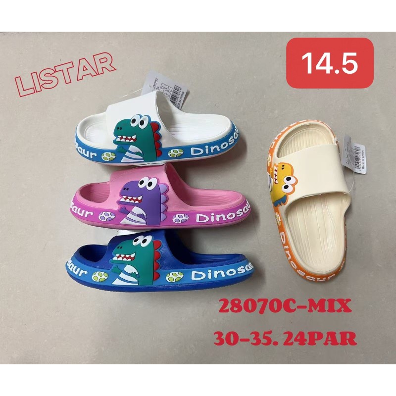 Buty Klapki DZIECIĘCE(30-35,24par)Kolor Jak na zdzięciu