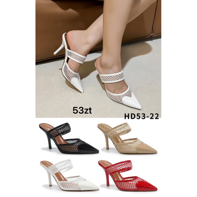 Buty Klapki DAMSKIE(36-41,12par)Kolor Jak na zdzięciu