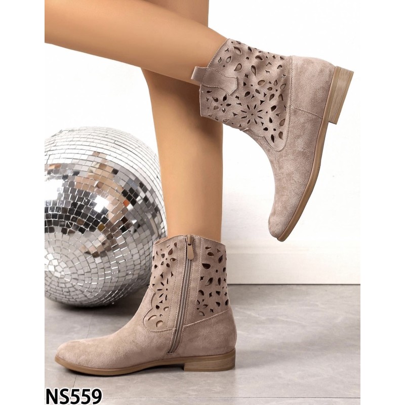 Buty Botki DAMSKIE(36-41,12par)Kolor Jak na zdzięciu