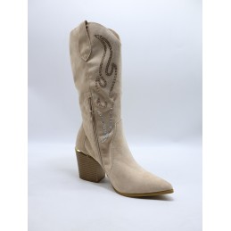 BOTKI DAMSKIE . SIZE: 36/41 (12 PAR/PACZKA) KOLOR JAK NA ZDZIĘCIU