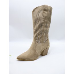 BOTKI DAMSKIE . SIZE: 36/41 (12 PAR/PACZKA) KOLOR JAK NA ZDZIĘCIU