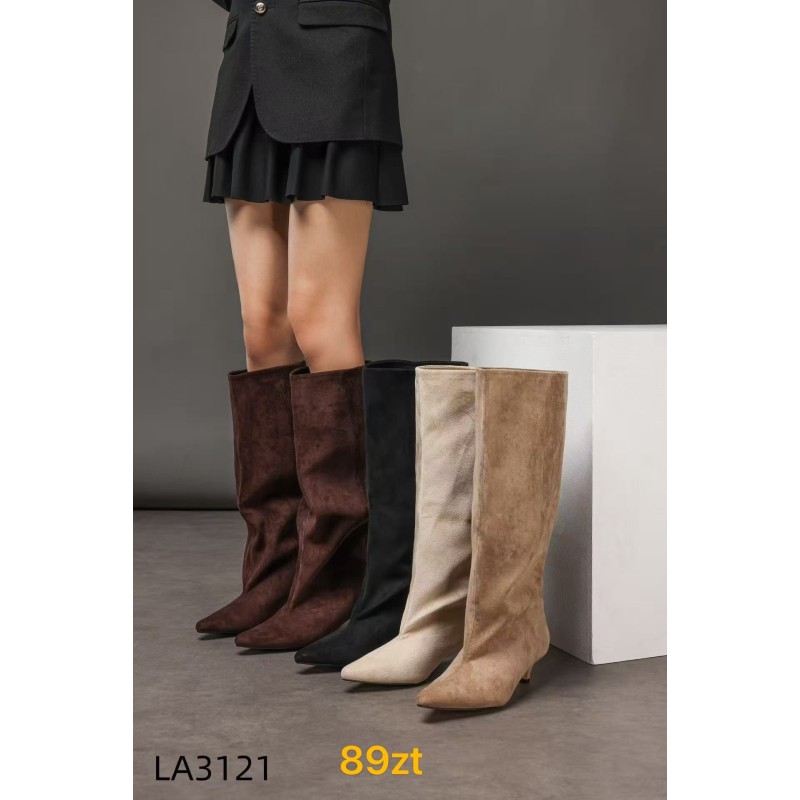 Buty Botki DAMSKIE(36-41,12par)Kolor Jak na zdzięciu