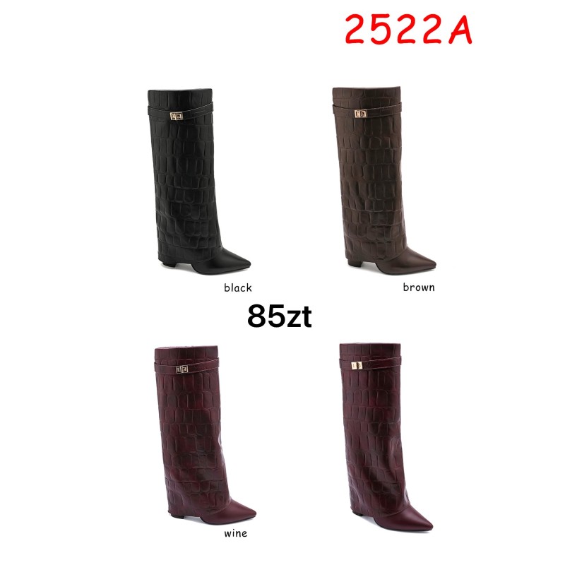 Buty Botki DAMSKIE(36-41,12par)Kolor Jak na zdzięciu