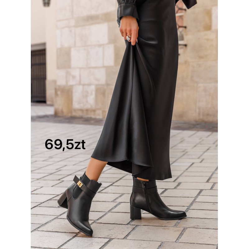 Buty Botki DAMSKIE(36-41,12par)Kolor Jak na zdzięciu