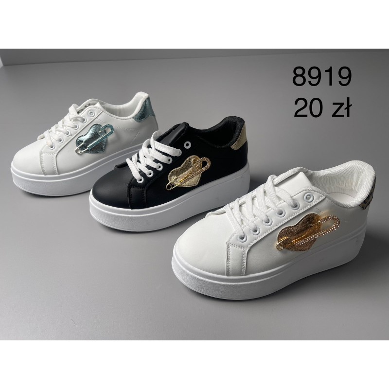 Buty Sportowe DAMSKIE(36-41,12par)Kolor Jak na zdzięciu