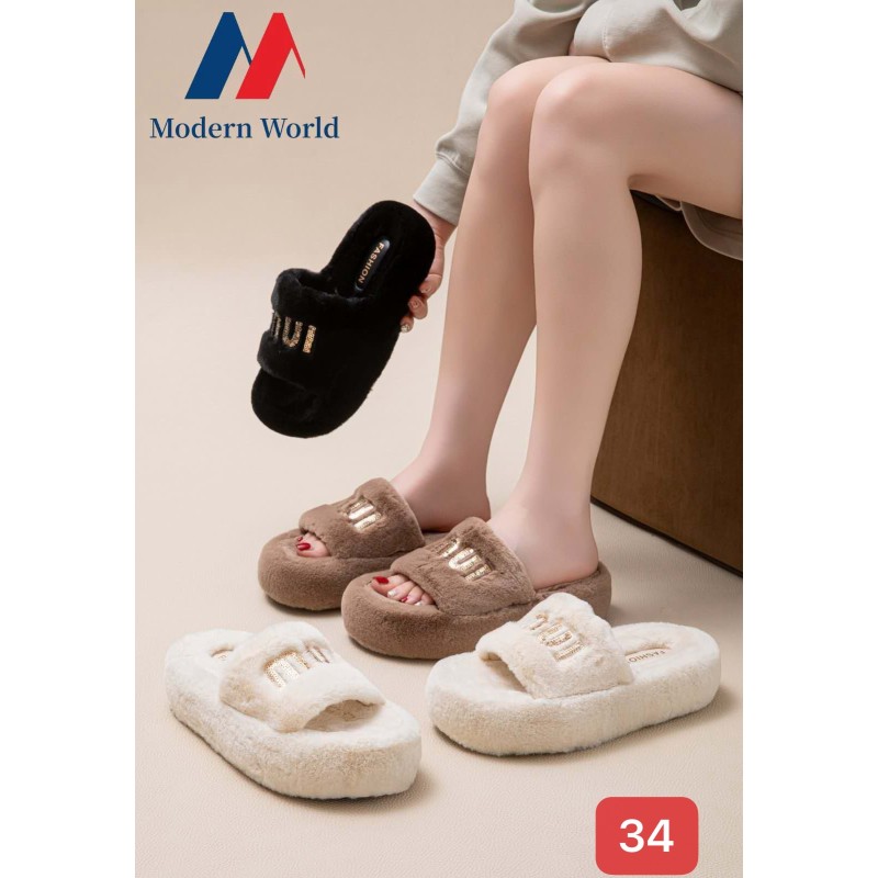 Buty Kapcie DAMSKIE(36-41,12par)Kolor Jak na zdzięciu