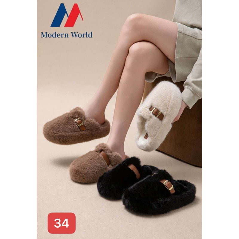Buty Kapcie DAMSKIE(36-41,12par)Kolor Jak na zdzięciu