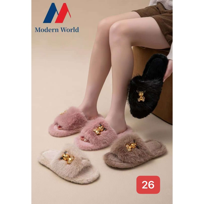 Buty Kapcie DAMSKIE(36-41,12par)Kolor Jak na zdzięciu