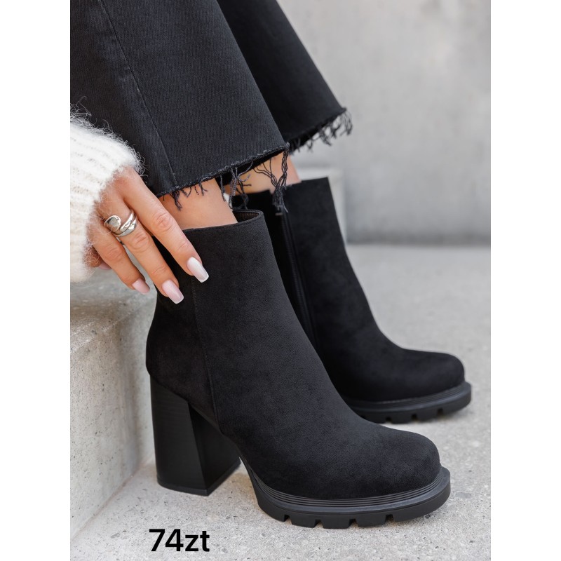 Buty Botki DAMSKIE(36-41,12par)Kolor Jak na zdzięciu