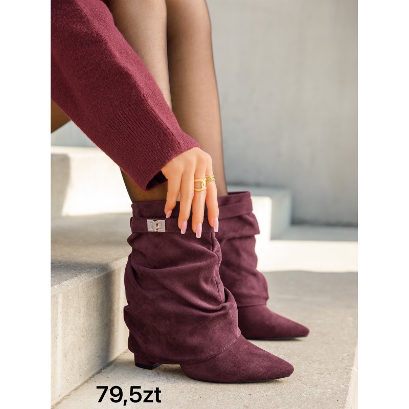Buty Botki DAMSKIE(36-41,12par)Kolor Jak na zdzięciu