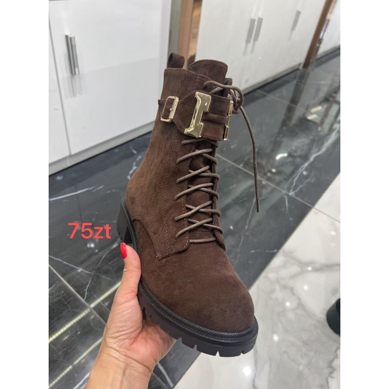 Buty Botki DAMSKIE(36-41,12par)Kolor Jak na zdzięciu