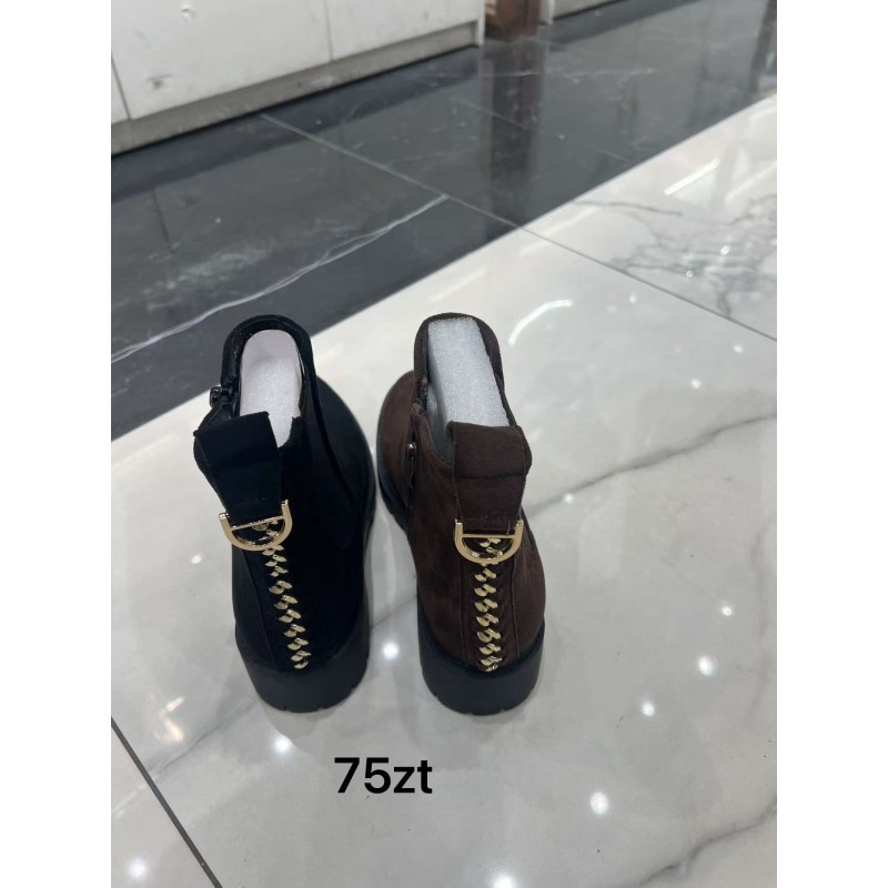 Buty Botki DAMSKIE(36-41,12par)Kolor Jak na zdzięciu