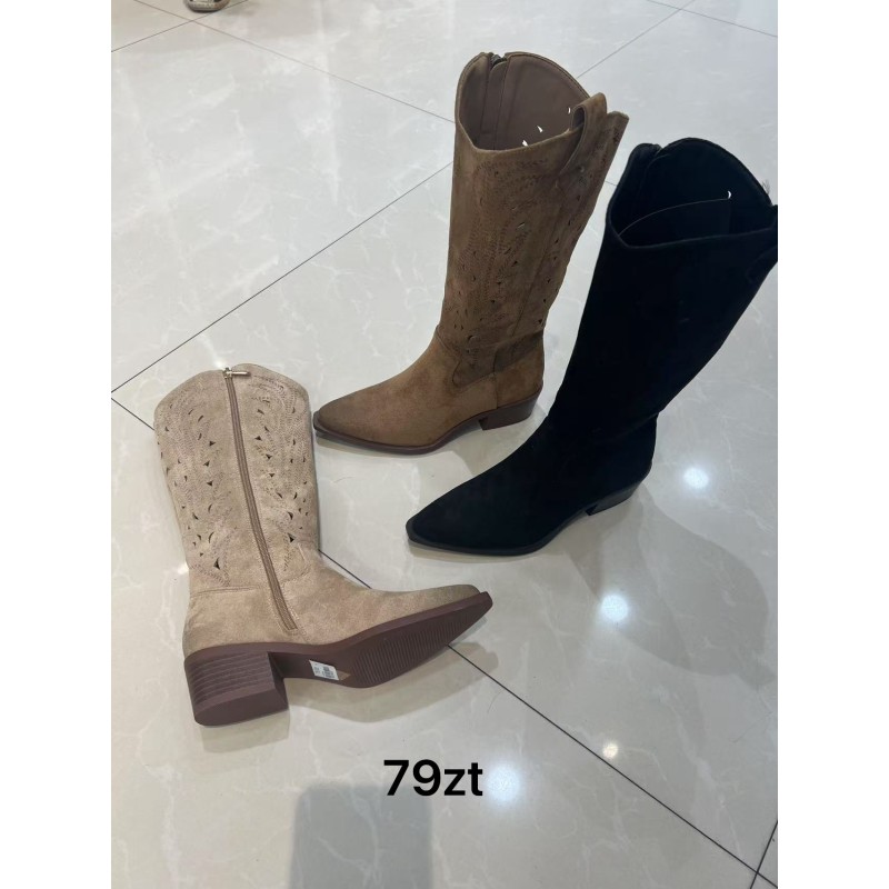 Buty Botki DAMSKIE(36-41,12par)Kolor Jak na zdzięciu