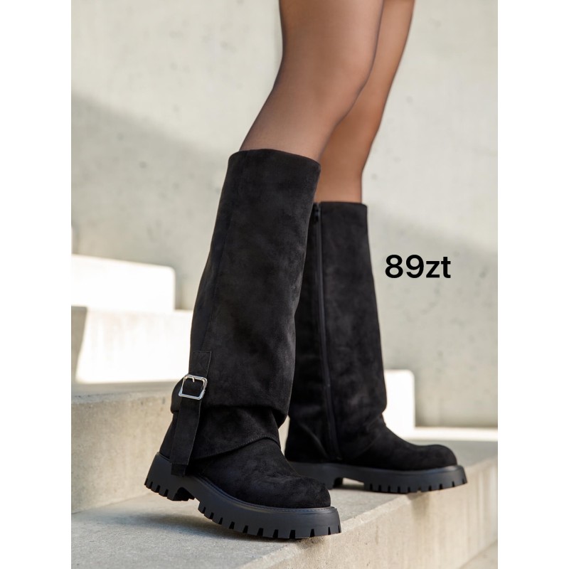 Buty Botki DAMSKIE(36-41,12par)Kolor Jak na zdzięciu