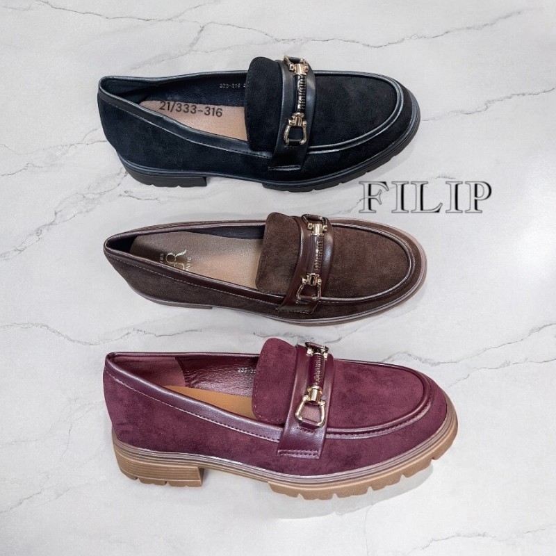 Buty Półbuty DAMSKIE(36-41,12par)Kolor Jak na zdzięciu