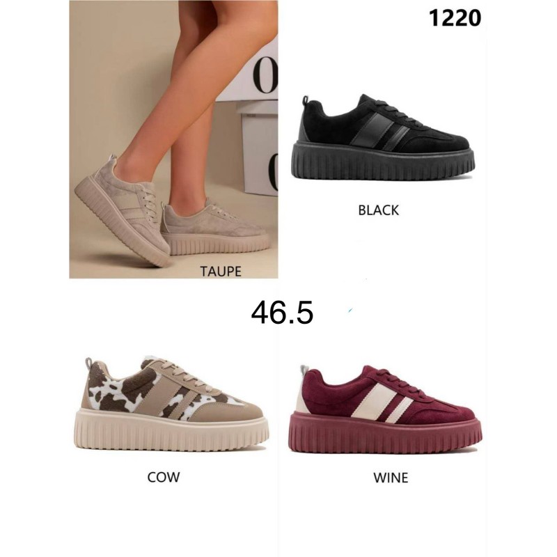 Buty Sportowe DAMSKIE(36-41,12par)Kolor Jak na zdzięciu