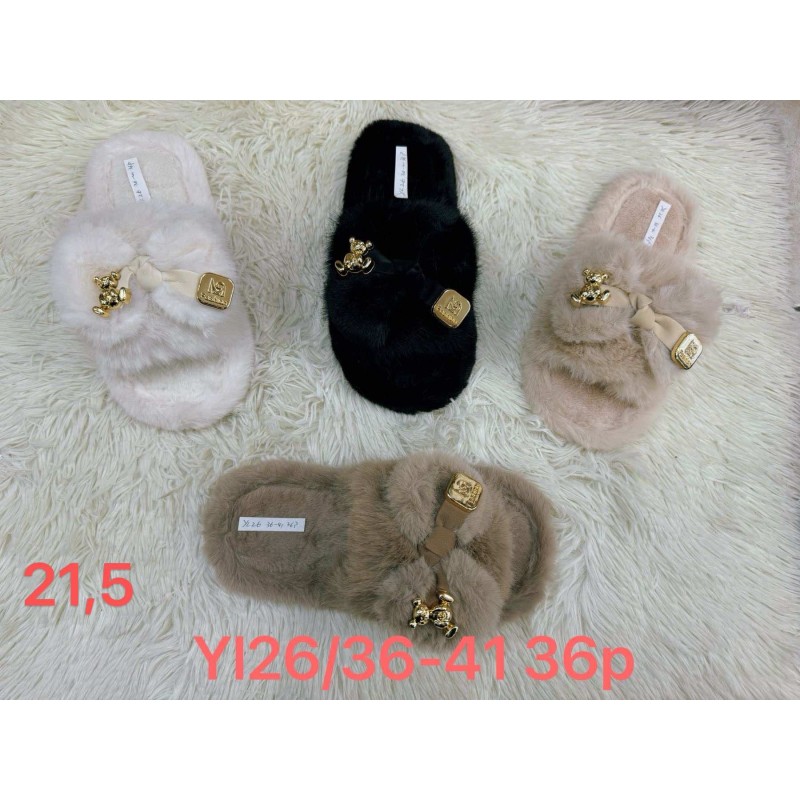 Buty Kapcie DAMSKIE(36-41,36par)Kolor Jak na zdzięciu