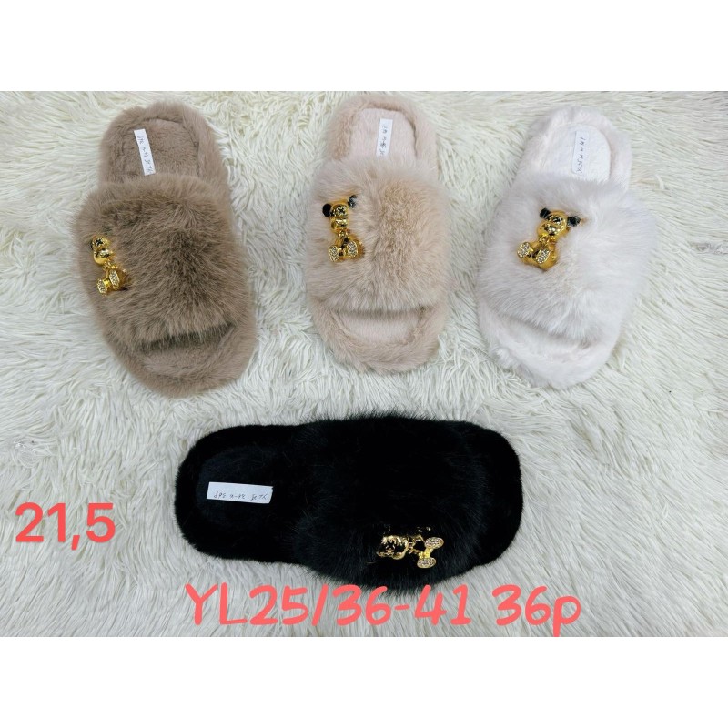 Buty Kapcie DAMSKIE(36-41,36par)Kolor Jak na zdzięciu
