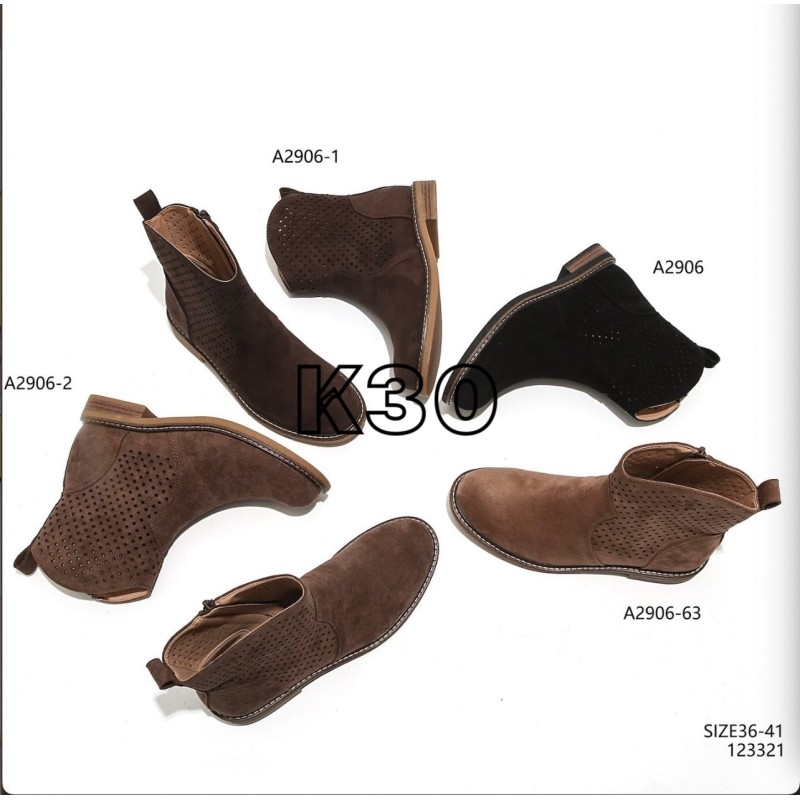 Buty Botki DAMSKIE(36-41,12par)Kolor Jak na zdzięciu