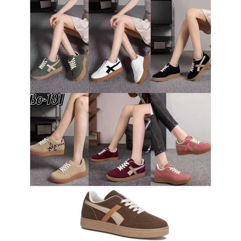 Buty Sportowe DAMSKIE (36-41,12par)Kolor Jak na zdzięciu