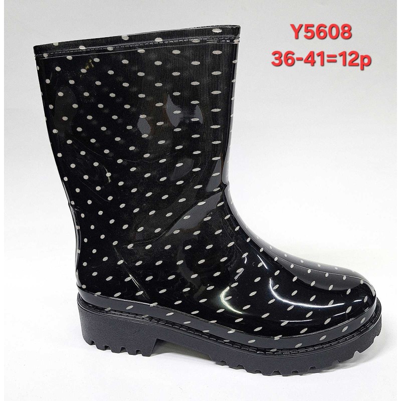Buty Kalosze DAMSKIE (36-41,12par)Kolor Jak na zdzięciu