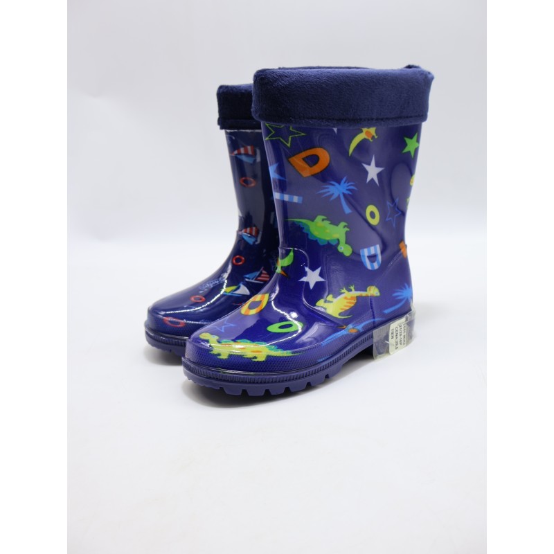 KALOSZE DZIECIĘCE . SIZE: 21-28 (16 PAR/PACZKA) KOLOR JAK NA ZDZIĘCIU