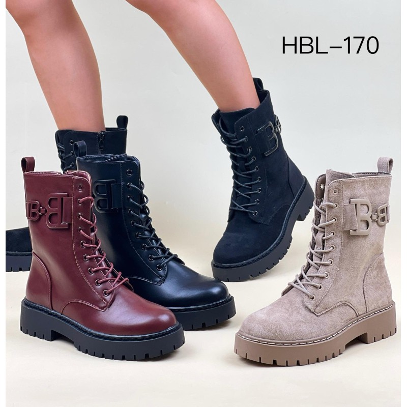 Buty Botki DAMSKIE (36-41,12par)Kolor Jak na zdzięciu