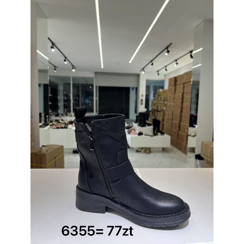Buty Botki DAMSKIE (36-41,12par)Kolor Jak na zdzięciu