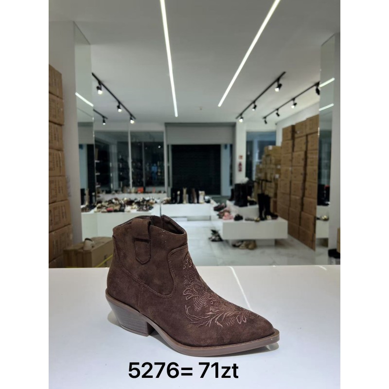 Buty Botki DAMSKIE (36-41,12par)Kolor Jak na zdzięciu