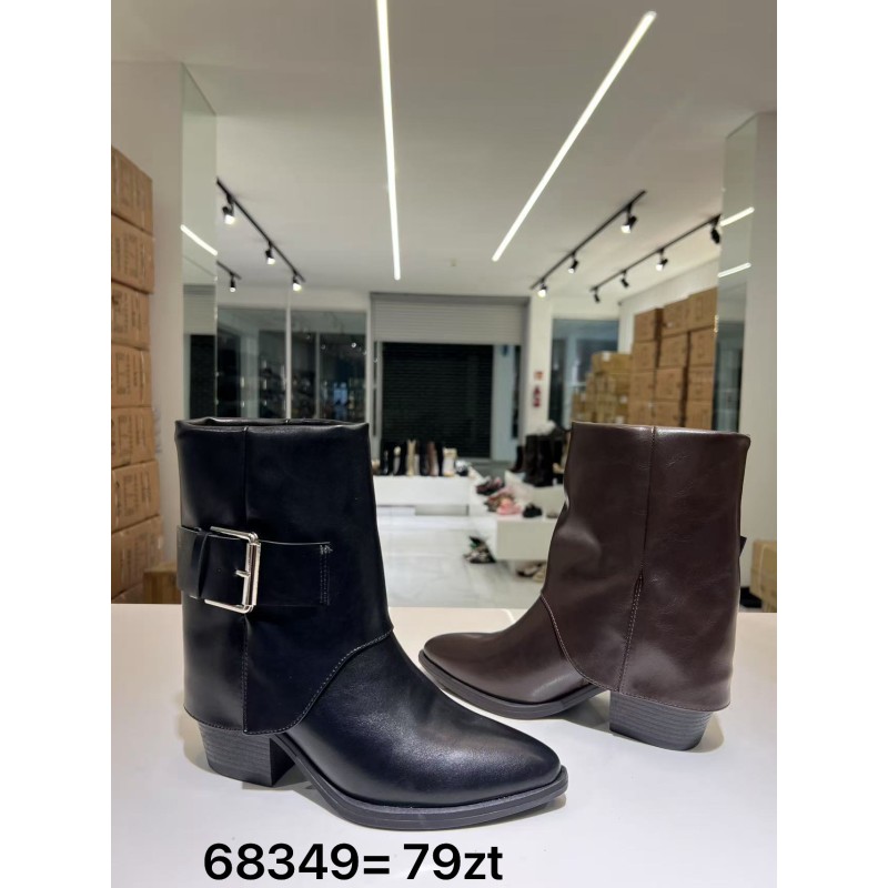 Buty Botki DAMSKIE (36-41,12par)Kolor Jak na zdzięciu