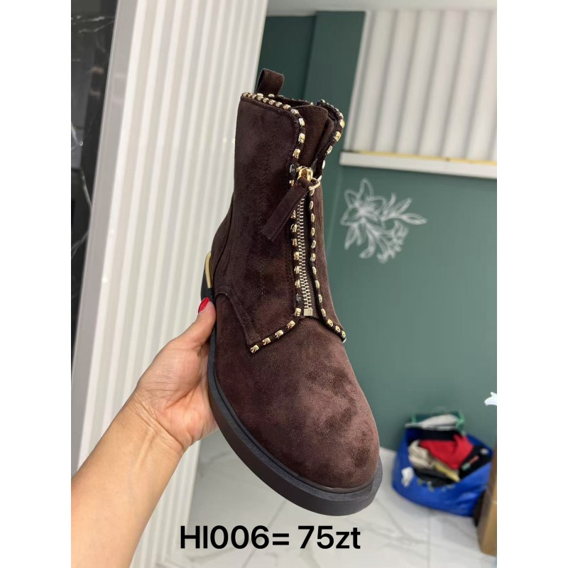 Buty Botki DAMSKIE (36-41,12par)Kolor Jak na zdzięciu