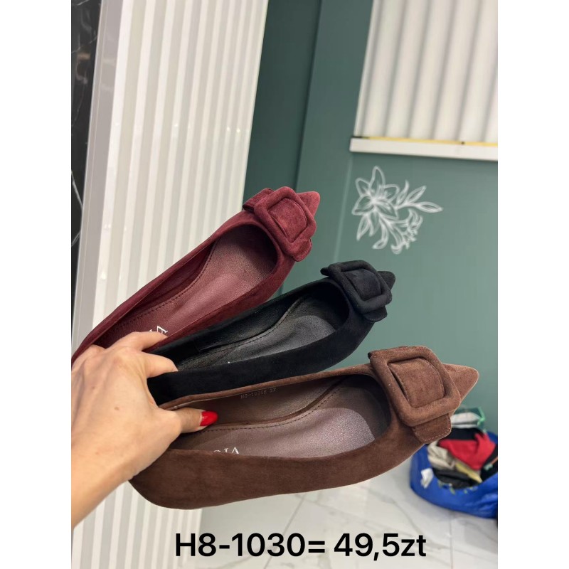 Buty Baleriny DAMSKIE (36-41,12par)Kolor Jak na zdzięciu