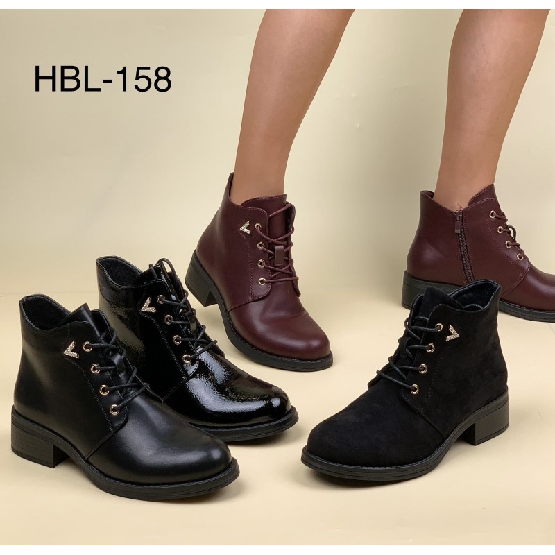 Buty Botki DAMSKIE (36-41,12par)Kolor Jak na zdzięciu