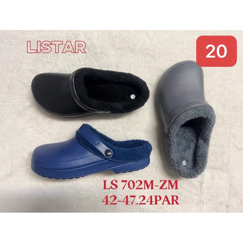 Buty Kapcie MĘSKIE(42-47,24par)Kolor Jak na zdzięciu