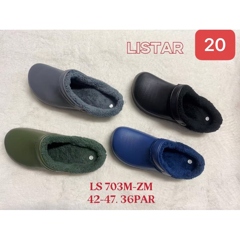 Buty Kapcie MĘSKIE(42-47,36par)Kolor Jak na zdzięciu