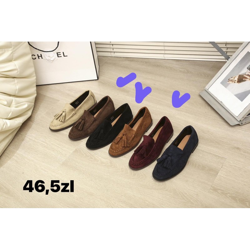 Buty Półbuty DAMSKIE (36-41,12par)Kolor Jak na zdzięciu