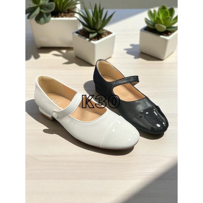 Buty Baleriny DAMSKIE (36-41,12par)Kolor Jak na zdzięciu