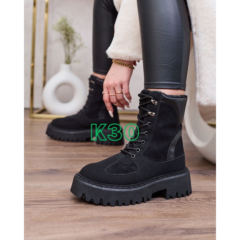 Buty Botki DAMSKIE (36-41,12par)Kolor Jak na zdzięciu
