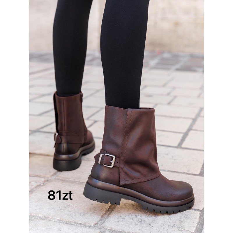 Buty Botki DAMSKIE (36-41,12par)Kolor Jak na zdzięciu