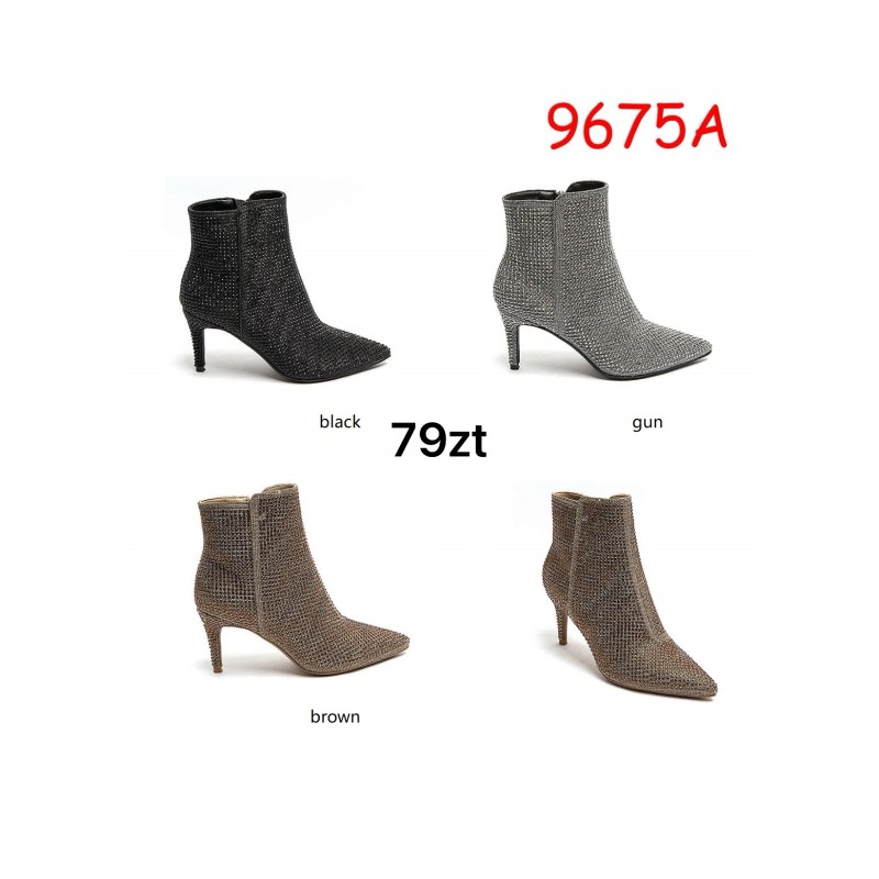 Buty Botki DAMSKIE (36-41,12par)Kolor Jak na zdzięciu