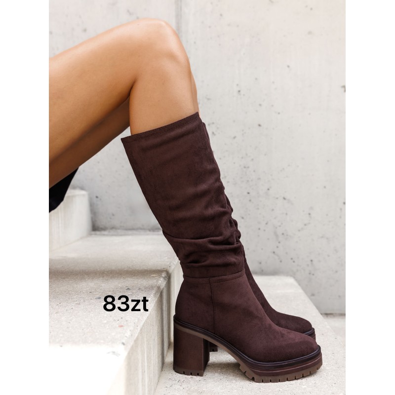 Buty Botki DAMSKIE (36-41,12par)Kolor Jak na zdzięciu