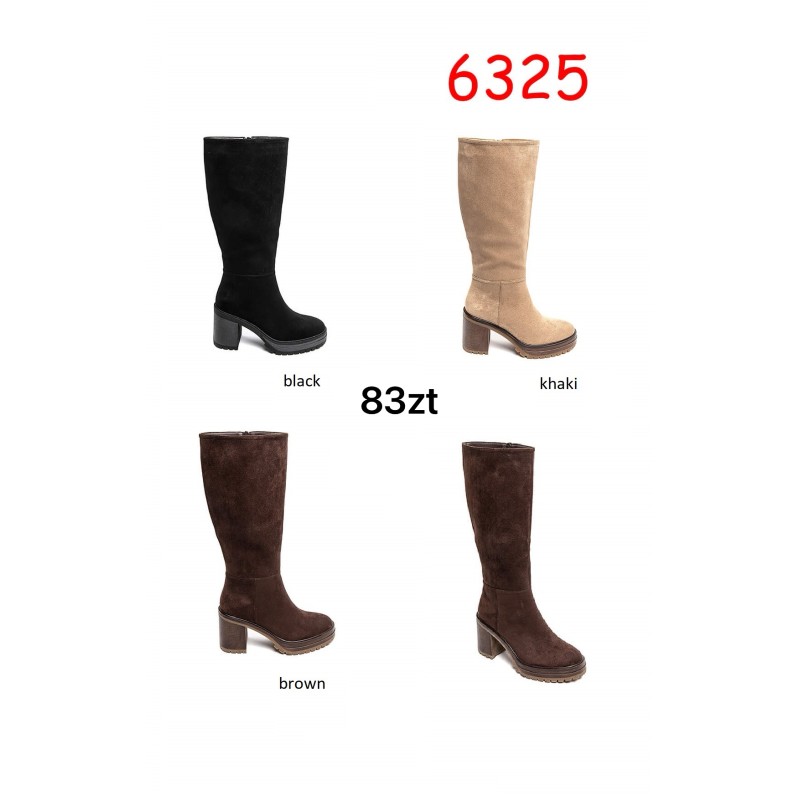 Buty Botki DAMSKIE (36-41,12par)Kolor Jak na zdzięciu