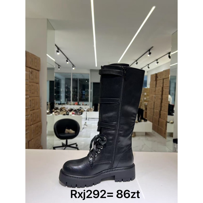 Buty Botki DAMSKIE (36-41,12par)Kolor Jak na zdzięciu