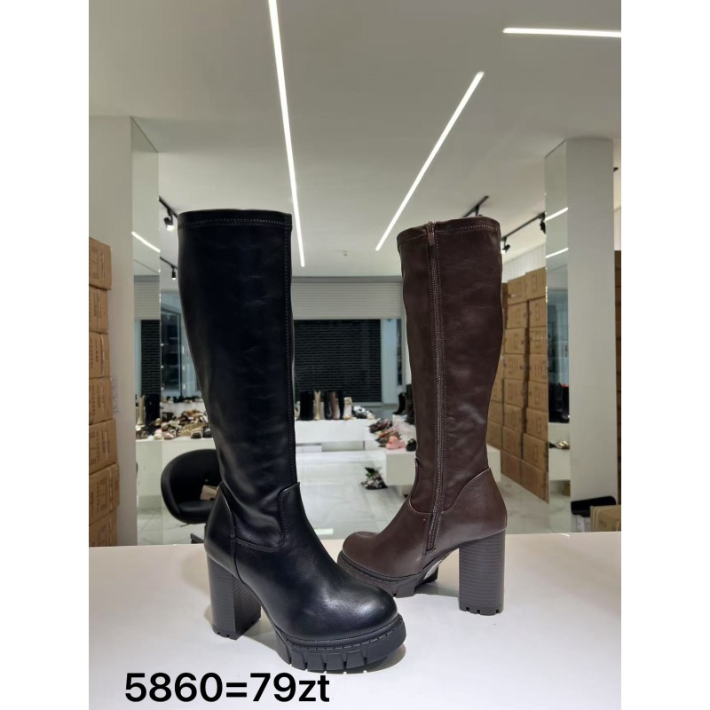 Buty Botki DAMSKIE (36-41,12par)Kolor Jak na zdzięciu